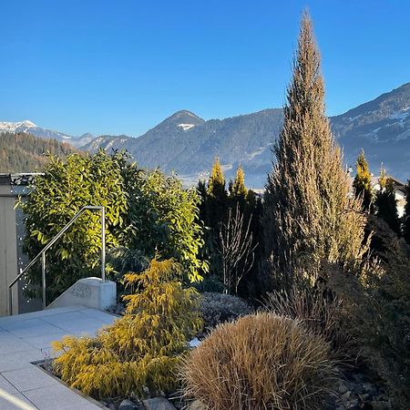 H21 - Modernes Ferienhaus 145Qm, 4Sz, Wellnessbereich Mit Sauna Und Dachterrasse Mit Panoramablick, Kuehlen Und Heizen Mit Geothermie Fügen Exteriör bild