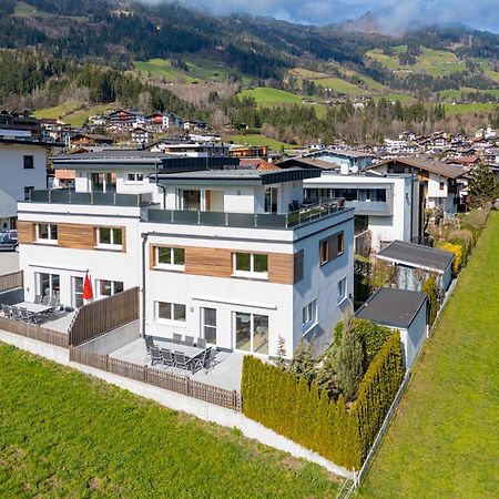 H21 - Modernes Ferienhaus 145Qm, 4Sz, Wellnessbereich Mit Sauna Und Dachterrasse Mit Panoramablick, Kuehlen Und Heizen Mit Geothermie Fügen Exteriör bild