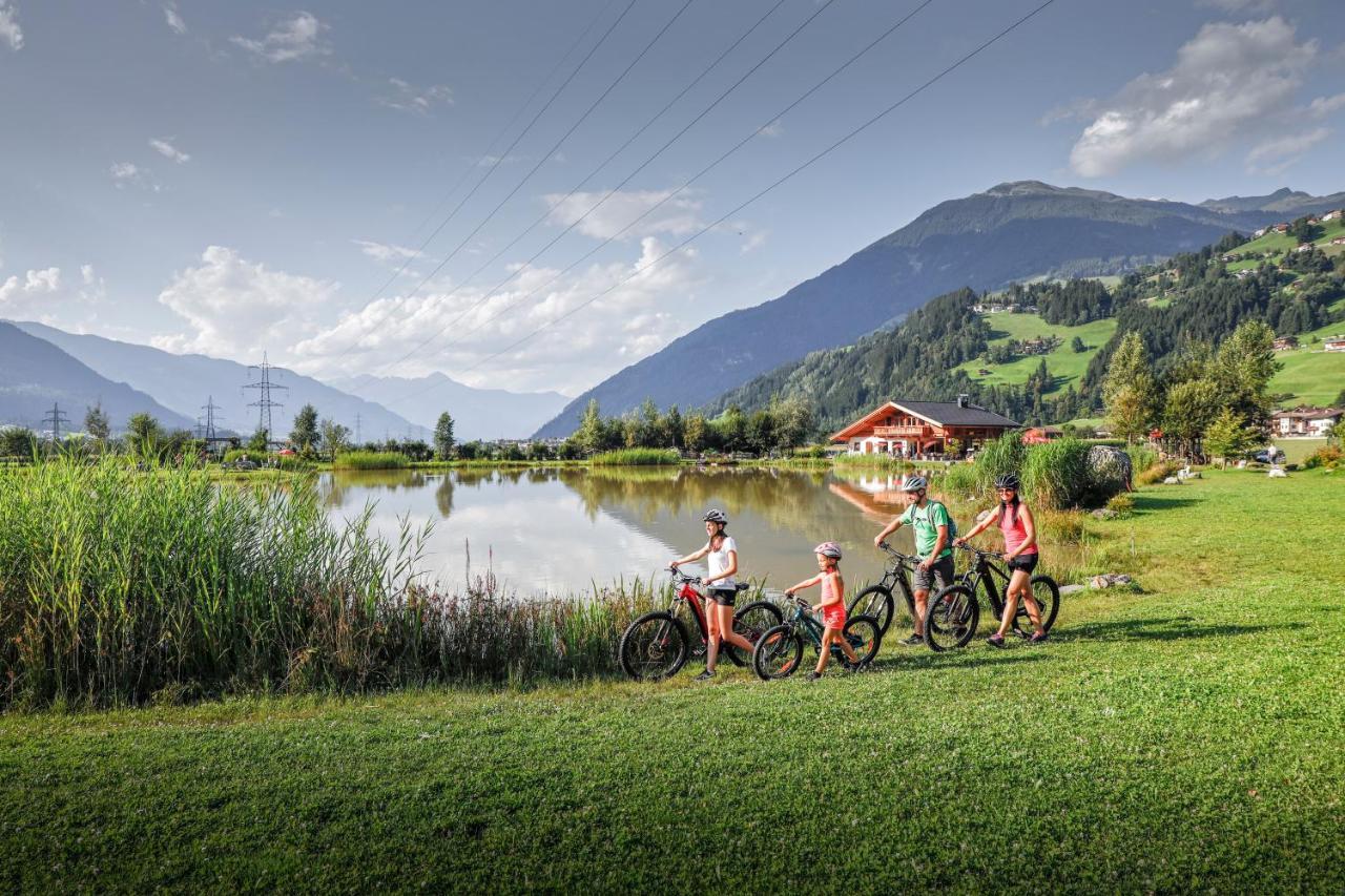 H21 - Modernes Ferienhaus 145Qm, 4Sz, Wellnessbereich Mit Sauna Und Dachterrasse Mit Panoramablick, Kuehlen Und Heizen Mit Geothermie Fügen Exteriör bild